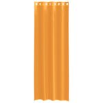 Casa si Gradina - Textile si covoare - Perdele si draperii - Perdele - Perdele Voile cu Oeli 2 buc Portocaliu 140x260 cm - Infinity.ro