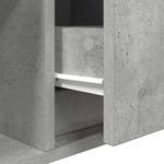 Casa si Gradina - Mobilier - Comode si corpuri - Comode - Comoda TV, gri beton, 100x31x25,5 cm, lemn prelucrat - Infinity.ro