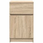 Casa si Gradina - Mobilier - Comode si corpuri - Noptiere - Noptiera, stejar sonoma, 39x35x65 cm, lemn compozit - Infinity.ro