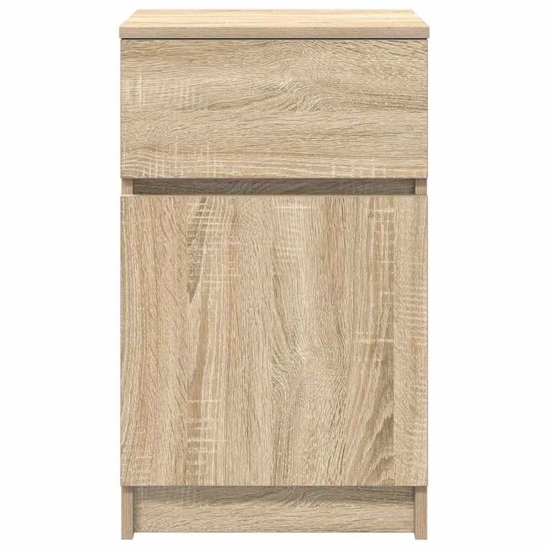 Casa si Gradina - Mobilier - Comode si corpuri - Noptiere - Noptiera, stejar sonoma, 39x35x65 cm, lemn compozit - Infinity.ro