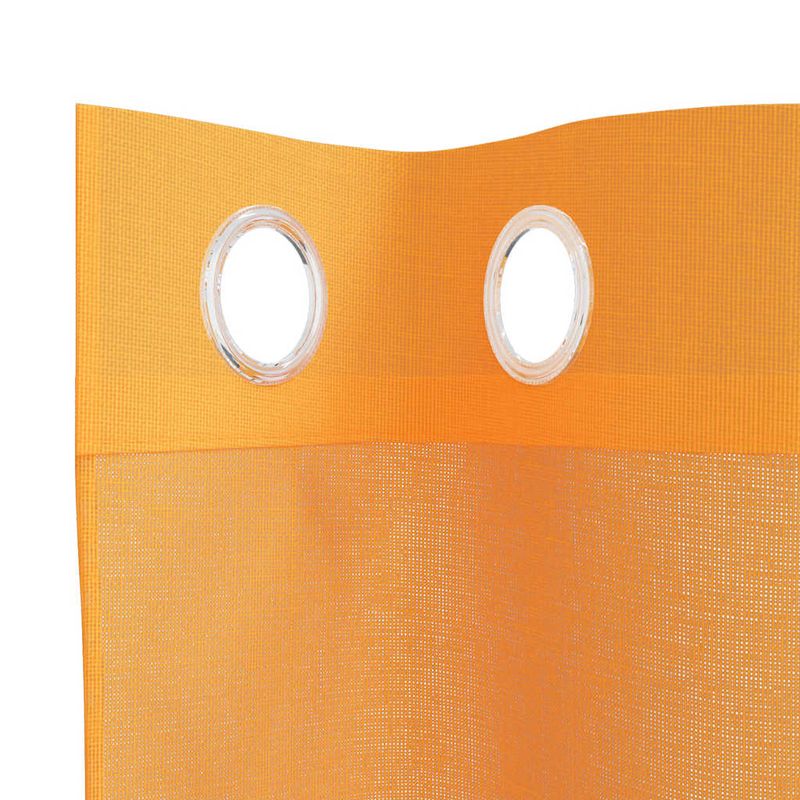 Casa si Gradina - Textile si covoare - Perdele si draperii - Perdele - Perdele Voile cu Oeli 2 buc Portocaliu 140x260 cm - Infinity.ro