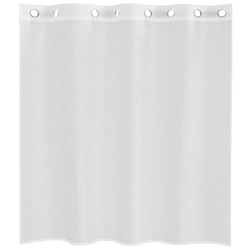 Casa si Gradina - Textile si covoare - Perdele si draperii - Perdele - Perdele Voile cu Oeje 2 buc Alb, mărime 140x140 cm - Infinity.ro