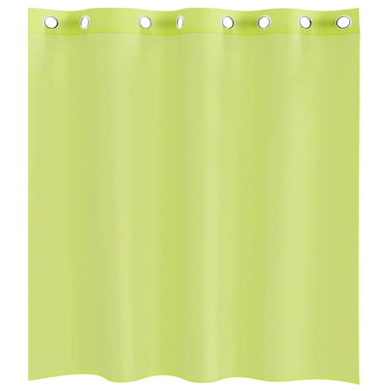 Casa si Gradina - Textile si covoare - Perdele si draperii - Perdele - Perdele Voile cu Oelii 2 buc Verde mar 140x140 cm - Infinity.ro