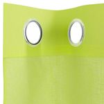 Casa si Gradina - Textile si covoare - Perdele si draperii - Perdele - Perdele Voile cu Oelii 2 buc Verde mar 140x140 cm - Infinity.ro