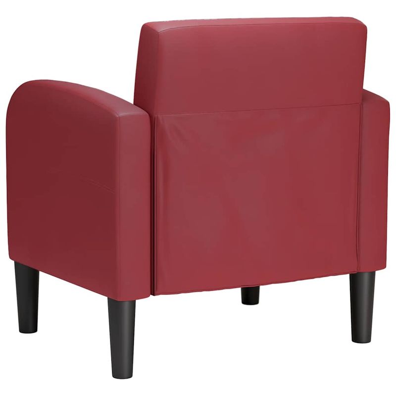 Casa si Gradina - Mobilier - Scaune si fotolii - Fotolii - Fotoliu cu cotiere Vin Rosu 54 cm piele artificiala - Infinity.ro