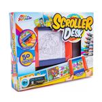 Carti si Birotica - Carti - Carti pentru copii - Carti de colorat - Set rola de colorat Scroller Desk cu 8 creioane si cu 50 de desene, Grafix R03-0125 - Infinity.ro