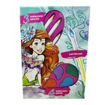 Carti si Birotica - Carti - Carti pentru copii - Carti de colorat - Carte de colorat Ariel cu autocolante si sabloane, Make it real 4203 - Infinity.ro