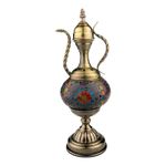 Casa si Gradina - Corpuri si surse de iluminat - Veioze si lampi - Veioze - Veioza vintage Orientala cu mozaic, Multicolor, 37 cm, 1862H - Infinity.ro