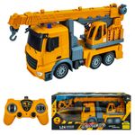Jucarii, Copii si Bebe - Jucarii si jocuri - Vehicule si jucarii cu telecomanda - Masinute - Camion-macara, cu RC - Infinity.ro