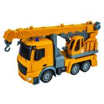 Jucarii, Copii si Bebe - Jucarii si jocuri - Vehicule si jucarii cu telecomanda - Masinute - Camion-macara, cu RC - Infinity.ro