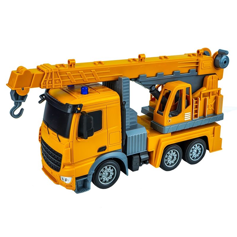 Jucarii, Copii si Bebe - Jucarii si jocuri - Vehicule si jucarii cu telecomanda - Masinute - Camion-macara, cu RC - Infinity.ro