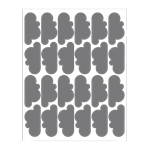 Carti si Birotica - Papetarie - Afise si stickere - Sticker decorativ perete cu Norisori, gri, 12 bucati - Infinity.ro
