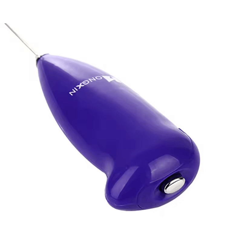 Electronice si Electrocasnice - Electrocasnice bucatarie - Mixere, tocatoare & roboti de bucatarie - Mixere - Mixer electric, pentru spumat lapte, cappucino, cafea, fara fir, culoare Mov Inchis ABYZ™ - Infinity.ro