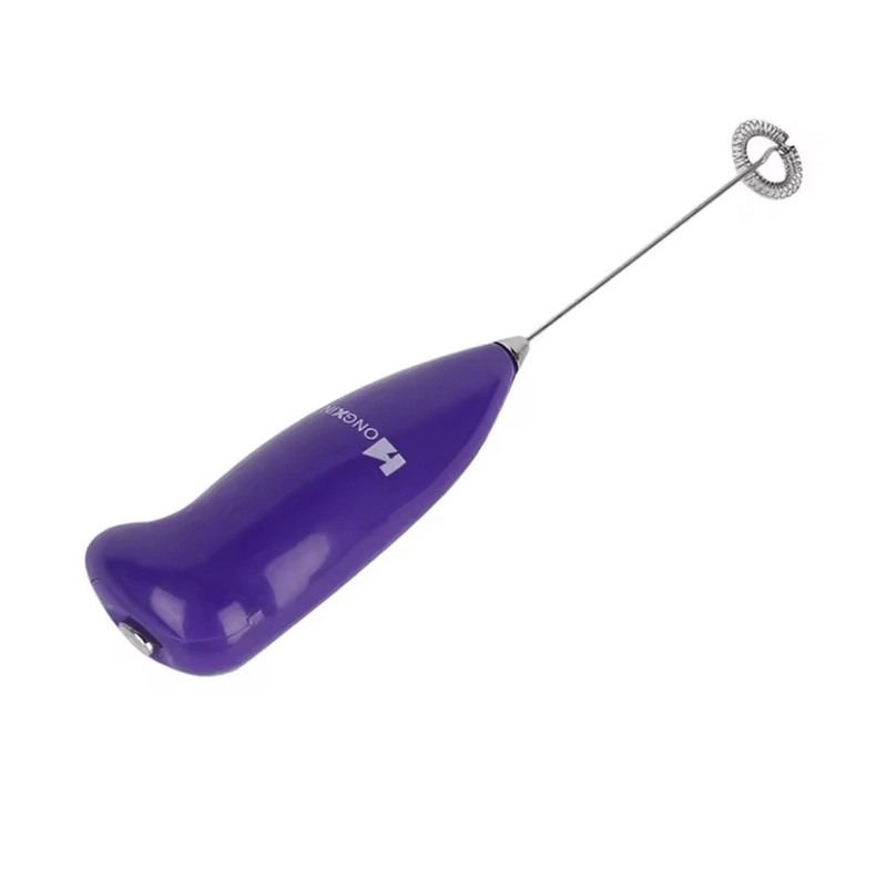 Electronice si Electrocasnice - Electrocasnice bucatarie - Mixere, tocatoare & roboti de bucatarie - Mixere - Mixer electric, pentru spumat lapte, cappucino, cafea, fara fir, culoare Mov Inchis ABYZ™ - Infinity.ro