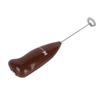 Electronice si Electrocasnice - Electrocasnice bucatarie - Mixere, tocatoare & roboti de bucatarie - Mixere - Mixer electric, pentru spumat lapte, cappucino, cafea, fara fir, culoare Maro ABYZ™ - Infinity.ro