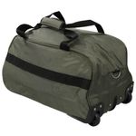 Sport si Outdoor - Articole de voiaj - Genti voiaj - Geanta de voiaj cu troler, Atena, Verde, 55x30x30cm - Infinity.ro