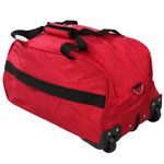 Sport si Outdoor - Articole de voiaj - Genti voiaj - Geanta de voiaj cu troler, Atena, Rosu, 55x30x30cm - Infinity.ro