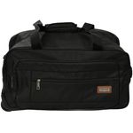 Sport si Outdoor - Articole de voiaj - Genti voiaj - Geanta de voiaj cu troler, Atena, Negru, 55x30x30cm - Infinity.ro