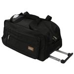 Sport si Outdoor - Articole de voiaj - Genti voiaj - Geanta de voiaj cu troler, Atena, Negru, 55x30x30cm - Infinity.ro