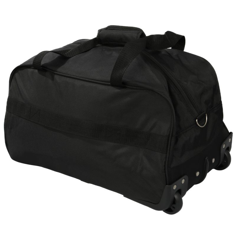 Sport si Outdoor - Articole de voiaj - Genti voiaj - Geanta de voiaj cu troler, Atena, Negru, 55x30x30cm - Infinity.ro