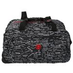 Sport si Outdoor - Articole de voiaj - Genti voiaj - Geanta de voiaj cu troler, Urban, Negru, 55x30x30cm - Infinity.ro