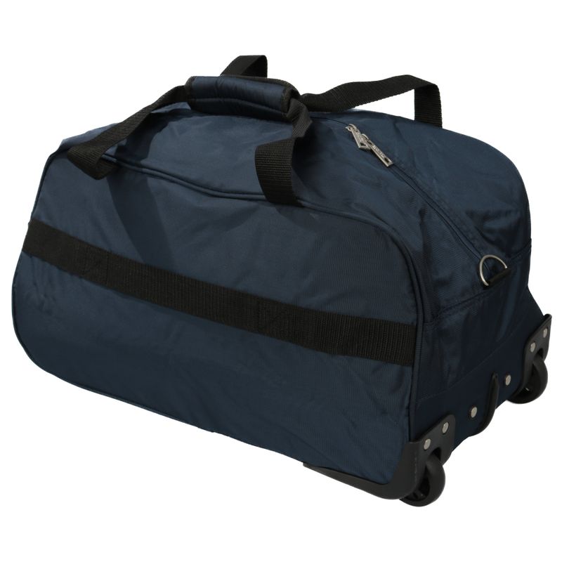 Sport si Outdoor - Articole de voiaj - Genti voiaj - Geanta de voiaj cu troler, Stark, Albastru, 55x30x30cm - Infinity.ro
