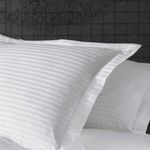 Casa si Gradina - Textile si covoare - Lenjerii de pat - Seturi de lenjerie - Lenjerie de pat 1 persoana, Damasc, 100% Bumbac, alb - Infinity.ro