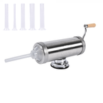 Electronice si Electrocasnice - Electrocasnice bucatarie - Mixere, tocatoare & roboti de bucatarie - Masini de tocat - Masina de umplut carnati 3 kg cu ventuza, 5 palnii incluse - Infinity.ro