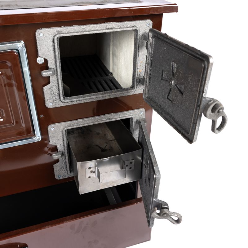 Casa si Gradina - Termice - Sobe, Seminee si accesorii - Sobe - Soba pe lemne 9kW Grand Fantazia, cos stanga - Infinity.ro