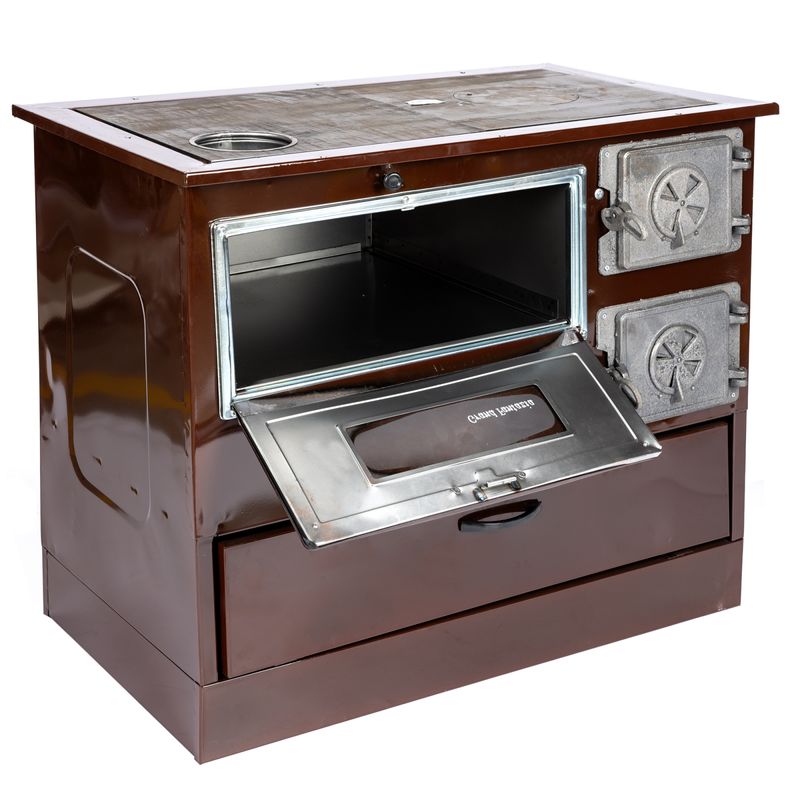 Casa si Gradina - Termice - Sobe, Seminee si accesorii - Sobe - Soba pe lemne 9kW Grand Fantazia, cos stanga - Infinity.ro