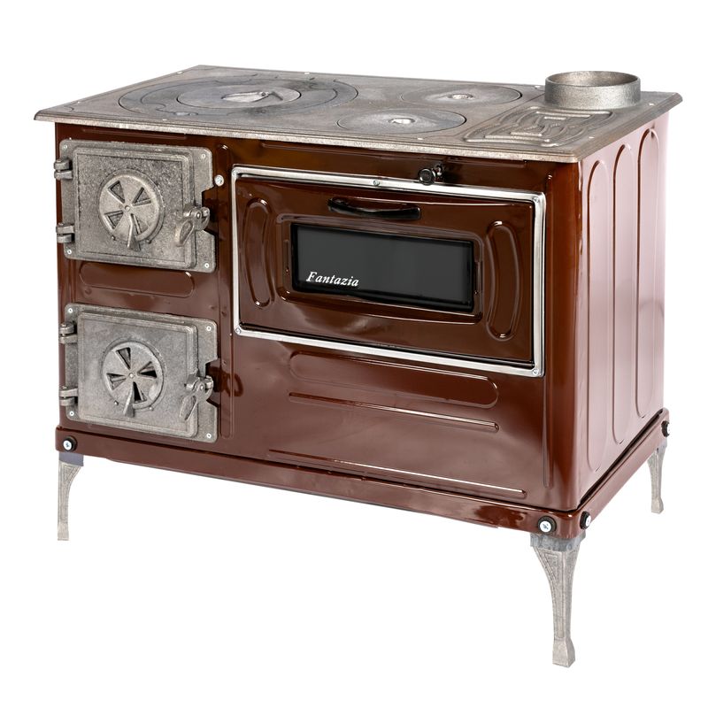 Casa si Gradina - Termice - Sobe, Seminee si accesorii - Sobe - Soba pe lemne 6.7kW Fantazia, cos dreapta - Infinity.ro