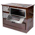 Casa si Gradina - Termice - Sobe, Seminee si accesorii - Sobe - Soba pe lemne 9kW Grand Fantazia, cos dreapta - Infinity.ro