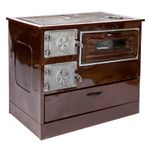 Casa si Gradina - Termice - Sobe, Seminee si accesorii - Sobe - Soba pe lemne 9kW Grand Fantazia, cos dreapta - Infinity.ro