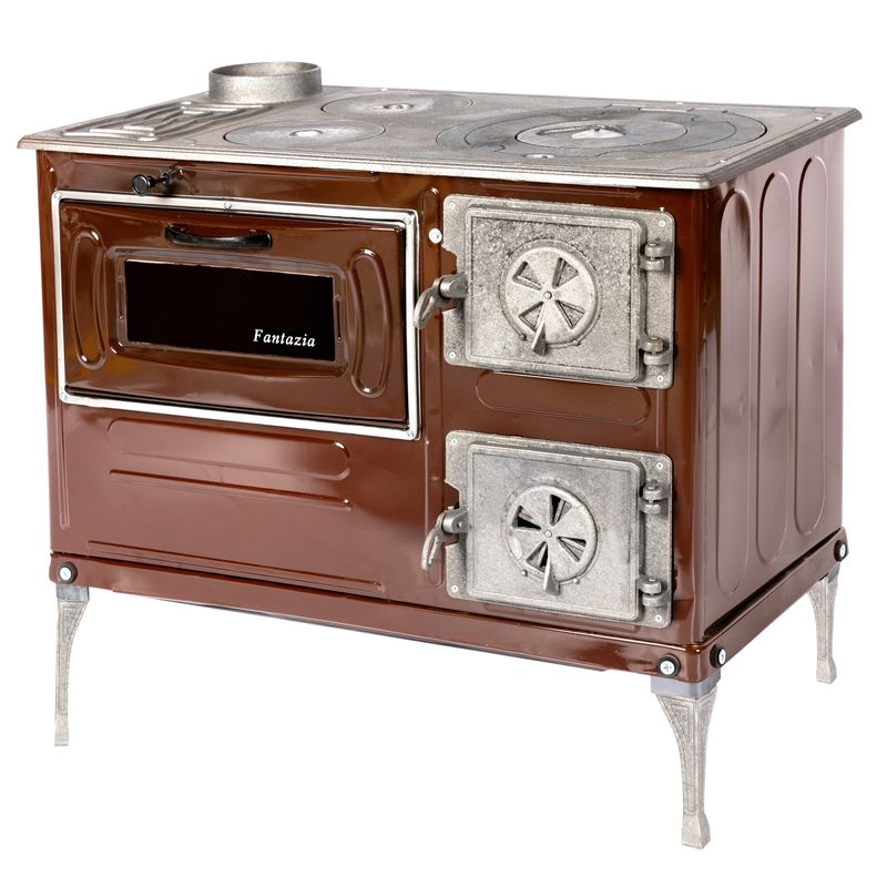 Casa si Gradina - Termice - Sobe, Seminee si accesorii - Sobe - Soba pe lemne 6.7kW Fantazia, cos stanga - Infinity.ro