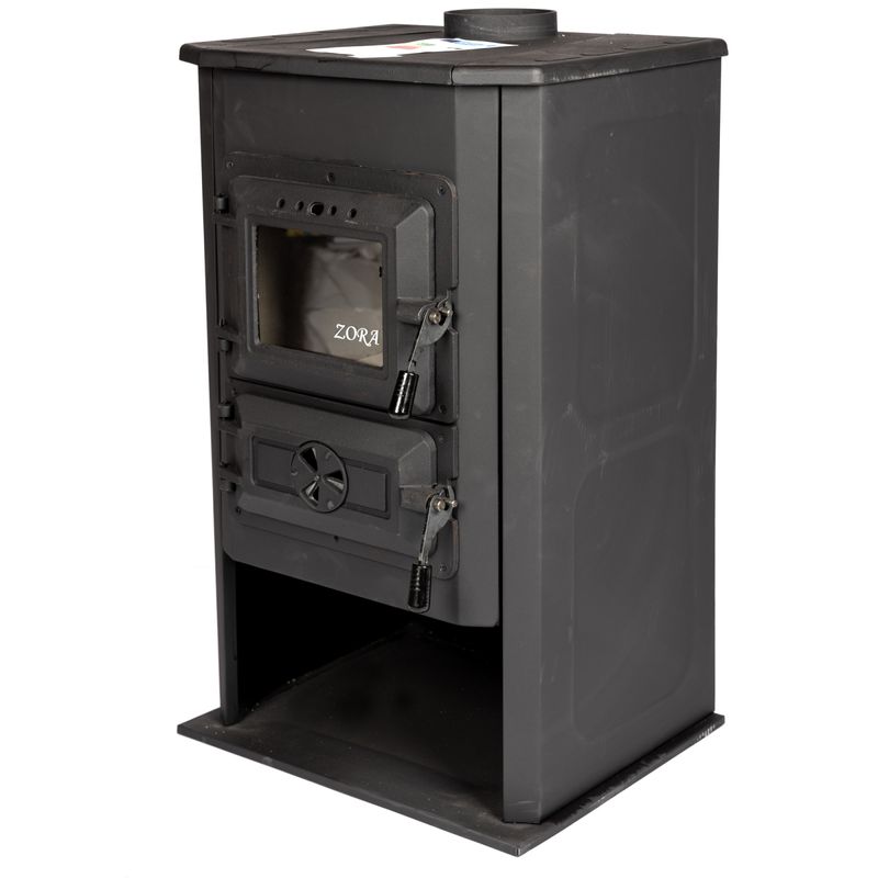 Casa si Gradina - Termice - Sobe, Seminee si accesorii - Sobe - Soba pe lemne 8.9kW Zora, cos central - Infinity.ro