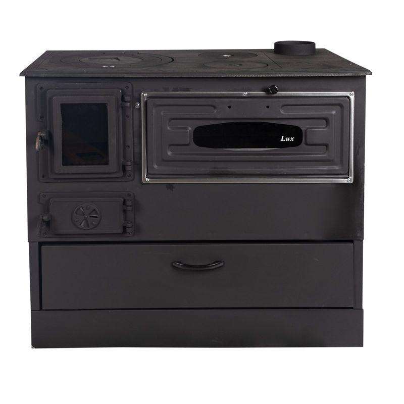 Casa si Gradina - Termice - Sobe, Seminee si accesorii - Sobe - Soba pe lemne 9kW Grand Fantazia Lux, cos dreapta - Infinity.ro