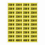 Casa si Gradina - Decoratiuni - Stickere decorative - Sticker indicatoare, Semnalizare prize, 25x15 cm - Infinity.ro