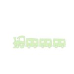 Casa si Gradina - Decoratiuni - Stickere decorative - Sticker decorativ, Trenulet, lumineaza in intuneric, 46x11 cm - Infinity.ro
