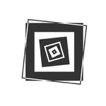 Casa si Gradina - Decoratiuni - Stickere decorative - Sticker decorativ, Iluzie Optica, Negru, 80x80 cm - Infinity.ro