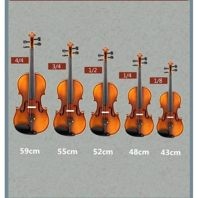 TV, Audio-Video si Foto - Instrumente muzicale - Instrumente clasice - Vioara clasica din lemn, marime 1/2, maro, toc inclus + arcus 1/4 extra - Infinity.ro