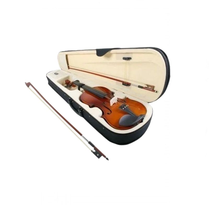 TV, Audio-Video si Foto - Instrumente muzicale - Instrumente clasice - Vioara clasica True Sound, lemn, marime 3/4, maro, toc inclus + arcus 1/4 extra - Infinity.ro