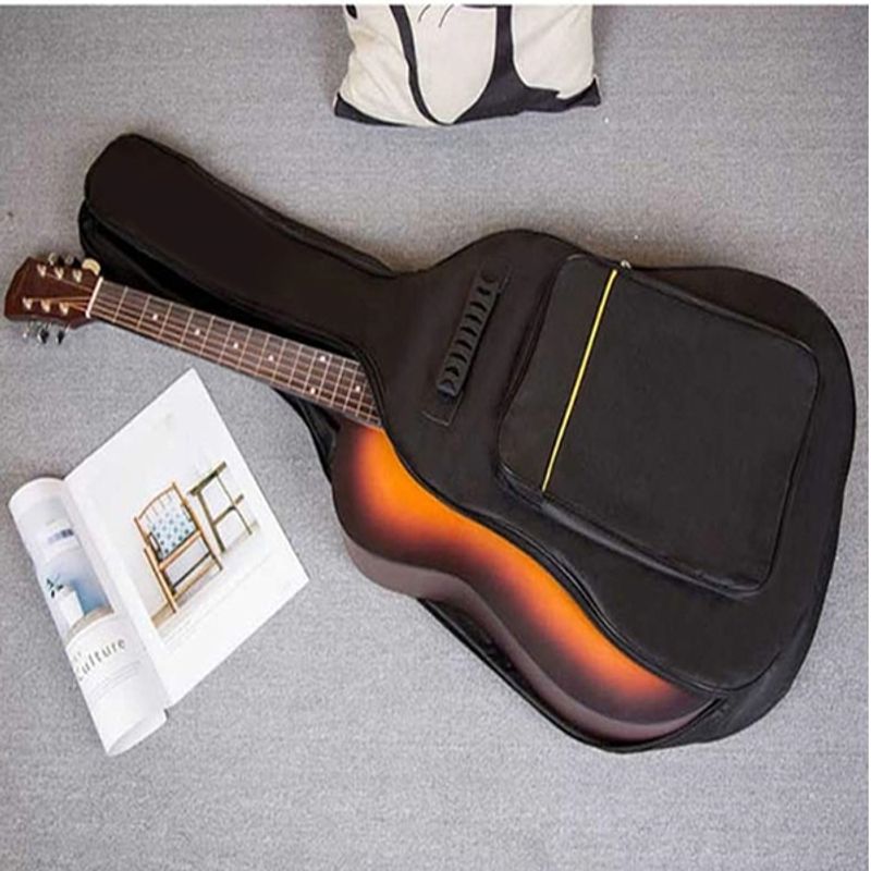 TV, Audio-Video si Foto - Instrumente muzicale - Accesorii instrumente muzicale - Husa chitara, Classic Guitar, nylon, 105 cm, negru - Infinity.ro