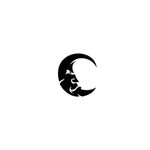 Casa si Gradina - Decoratiuni - Stickere decorative - Sticker decorativ, Luna din povesti, negru, 50x50 - Infinity.ro