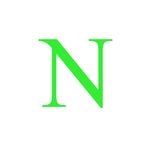 Casa si Gradina - Decoratiuni - Stickere decorative - Sticker decorativ, Litera "N", inaltime 20 cm, lumineaza in intuneric - Infinity.ro