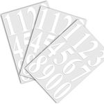 Casa si Gradina - Decoratiuni - Stickere decorative - Sticker, Cifre , Alb, 3 seturi, 10 cm - Infinity.ro
