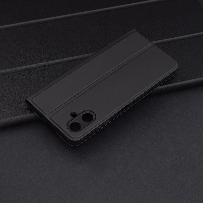 Laptop, Telefoane si Tablete - Telefoane mobile si accesorii - Accesorii Telefoane - Huse telefoane - Husa pentru Samsung Galaxy A06 - Techsuit Magskin Book - Negru - Infinity.ro