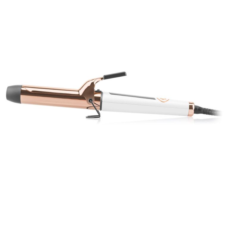 Ingrijire personala si Cosmetice - Aparate & accesorii ingrijire personala - Hair styling - Ondulatoare - Ondulator ETA Fenite 7327 90010, 48 W, 130-210 °C, finisaj Titan, diametru 33 mm, alb - Infinity.ro