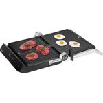 Electronice si Electrocasnice - Electrocasnice bucatarie - Aparate de gatit & desert - Gratare electrice - Grill electric ECG FORZA 5200 Fuego, 2000W, 80-230 °C, 2 termostate, cronometru, deschidere 180°, otel inoxidabil - Infinity.ro