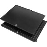 Electronice si Electrocasnice - Electrocasnice bucatarie - Aparate de gatit & desert - Gratare electrice - Grill electric ECG FORZA 5200 Fuego, 2000W, 80-230 °C, 2 termostate, cronometru, deschidere 180°, otel inoxidabil - Infinity.ro