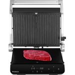 Electronice si Electrocasnice - Electrocasnice bucatarie - Aparate de gatit & desert - Gratare electrice - Grill electric ECG FORZA 5200 Fuego, 2000W, 80-230 °C, 2 termostate, cronometru, deschidere 180°, otel inoxidabil - Infinity.ro